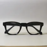 Classic Black Square Eyeglass Frame - Image 5