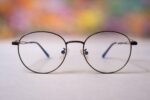 Classic Round Metal Eyeglass Frame - Roos Eyewear - Image 2