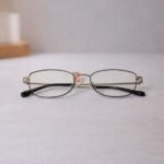 Classic Black Metal Glasses Frame - Roos Eyewear