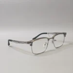 Square Clear Frame Eyeglasses – Roos Eyewear - Image 4