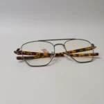 Stylish Square Metal Eyeglass Frame  - Roos Eyewear