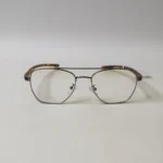Stylish Square Metal Eyeglass Frame  - Roos Eyewear - Image 5