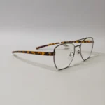 Stylish Square Metal Eyeglass Frame  - Roos Eyewear - Image 4