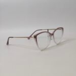 Rose Transparent Eyeglasses Frame - Roos Eyewear - Image 2