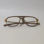 Vintage Brown Rectangular Eyeglasses - Roos Eyewear - Image 5