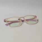 Blush Pink Square Eyeglasses – Roos Eyewear