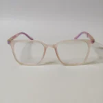 Blush Pink Square Eyeglasses – Roos Eyewear - Image 3