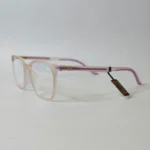 Blush Pink Square Eyeglasses – Roos Eyewear - Image 4
