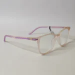 Blush Pink Square Eyeglasses – Roos Eyewear - Image 5
