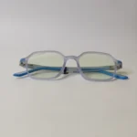 Modern Frosted Square Frame Glasses – Roos Eyewear - Image 2