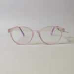 Soft Pink Transparent Eyeglasses - Roos Eyewear