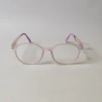 Soft Pink Transparent Eyeglasses - Roos Eyewear - Image 2