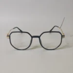 Classic Black Square Eyeglasses – Roos Eyewear - Image 3