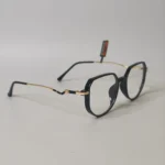 Classic Black Square Eyeglasses – Roos Eyewear - Image 5