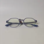 Modern Matte Grey Round Eyeglasses – Roos Eyewear - Image 2