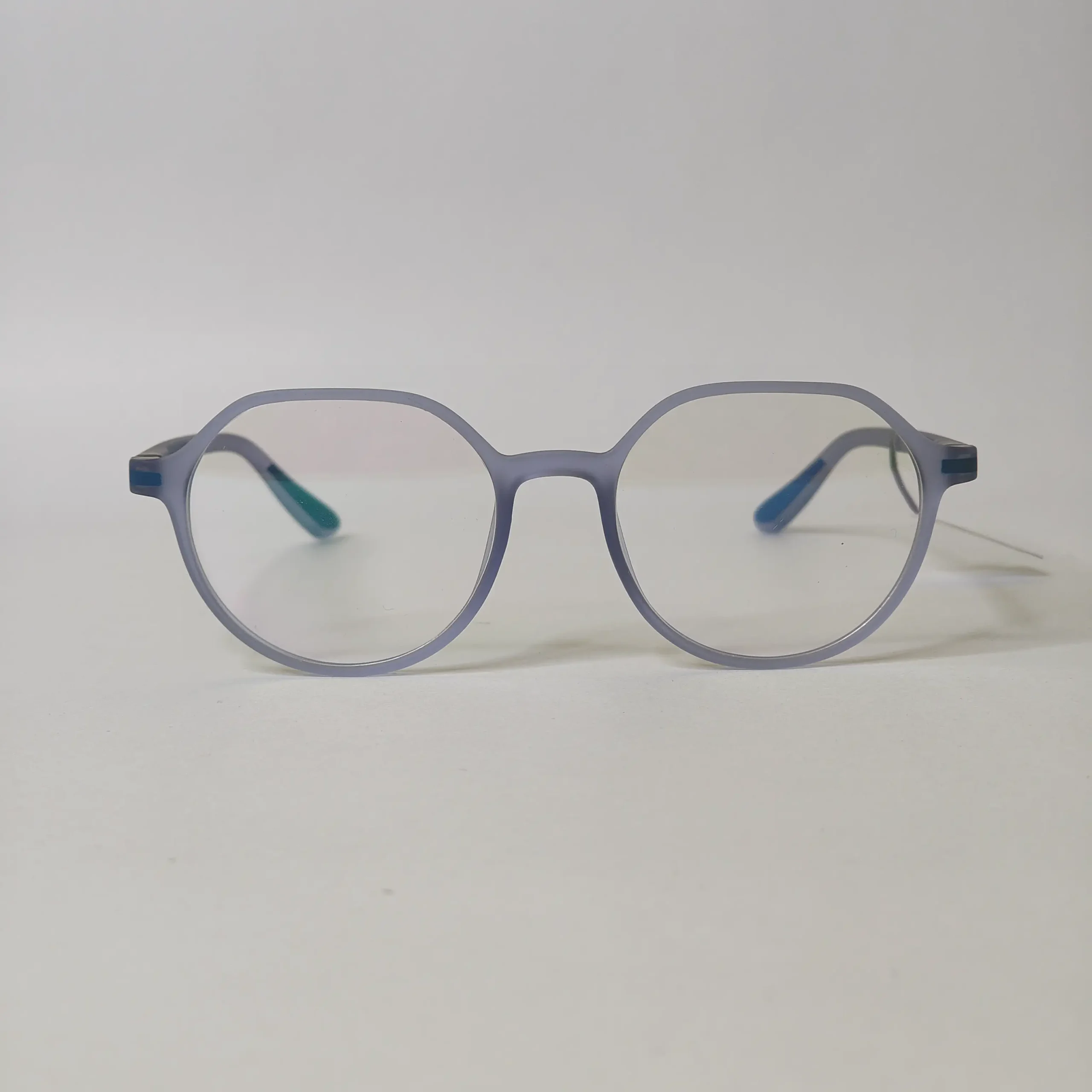 IMG_20251229_170933079 Modern Matte Grey Round Eyeglasses – Roos Eyewear - Image 1