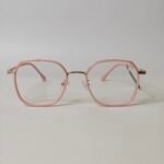 Minimal Pink Square Frame Glasses – Roos Eyewear