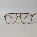 Tortoiseshell Square Eyeglasses – Roos Eyewear - Image 2