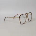 Tortoiseshell Square Eyeglasses – Roos Eyewear - Image 4