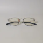 Clear Square Eyeglasses – Roos Eyewear - Image 2