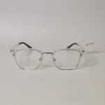 Clear Square Eyeglasses – Roos Eyewear - Image 3
