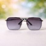 Classic Gold Metal Frame Sunglasses – Roos Eyewear - Image 3