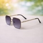 Classic Gold Metal Frame Sunglasses – Roos Eyewear - Image 2