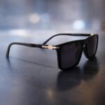 Classic Black Rectangular Sunglasses – Roos Eyewear - Image 2