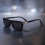 Classic Black Rectangular Sunglasses – Roos Eyewear
