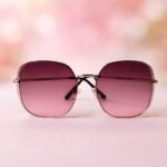 Oversized Pink Gradient Square Sunglasses – Roos Eyewear