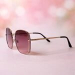 Oversized Pink Gradient Square Sunglasses – Roos Eyewear - Image 5