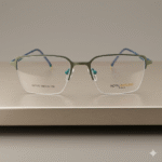 Square Blue Ass Frame Eyeglasses – Roos Eyewear